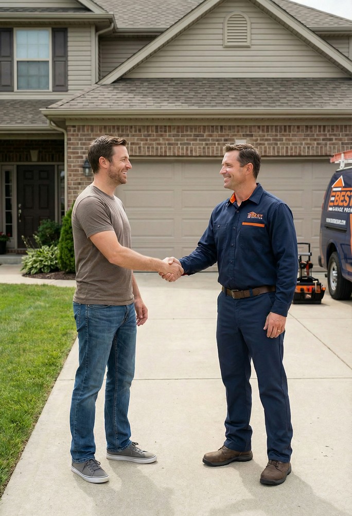 contact best garage door repair near me